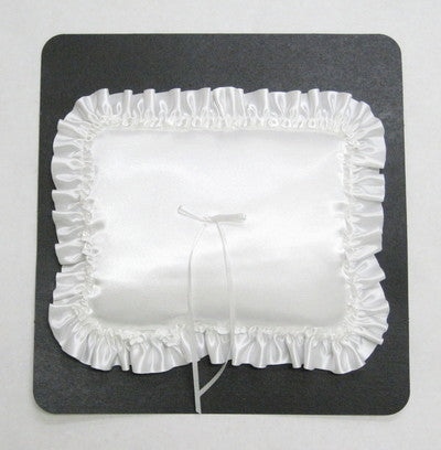 Satin Rect. Pillow w/ Satin Trim