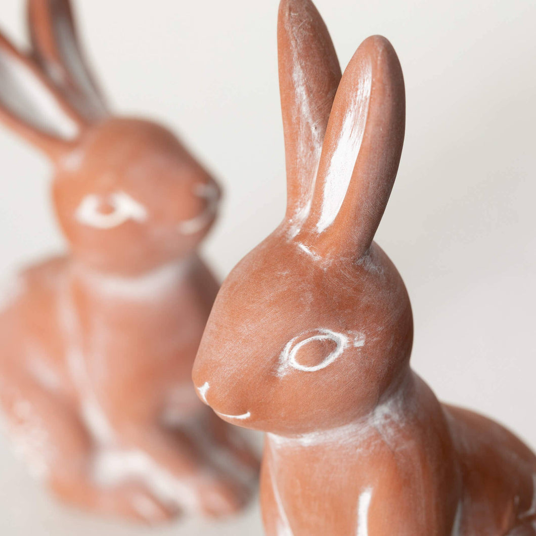 TERRACOTTA RABBIT FIGURINE