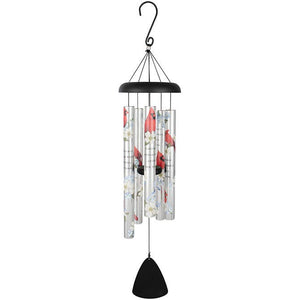 38" Cardinals Appear"  Picturesque Sonnet Windchime