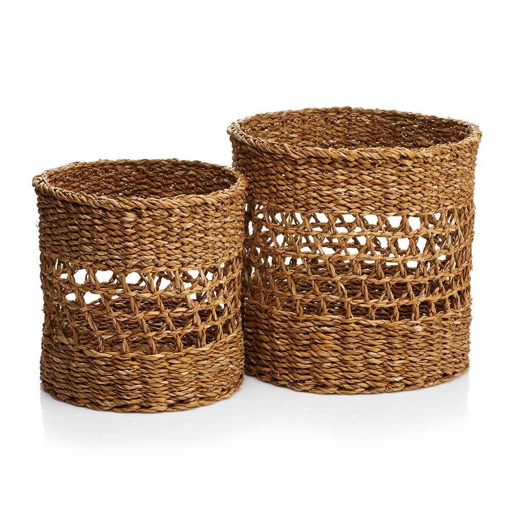 Sm Khola Round Storage Baskets