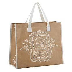 Faith Bigger Than Fear Tote