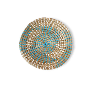 Seagrass Woven Basket Bowl Wall Hanging -Size S
