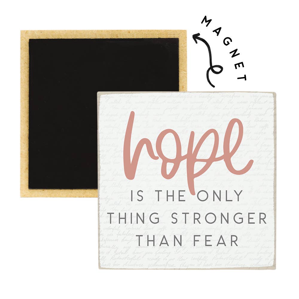 Hope Stronger  - Square Magnets