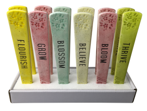 Ceramic Garden Stakes 6 Assorted