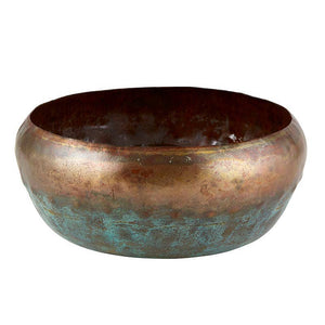 Copper Blue Pot Small