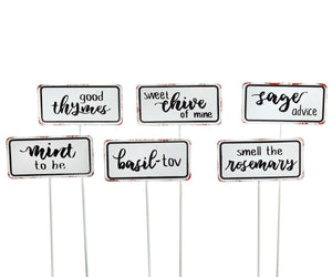 Herb Plant Markers