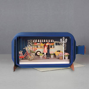 Message in a Bottle Pop Up Card Mib132