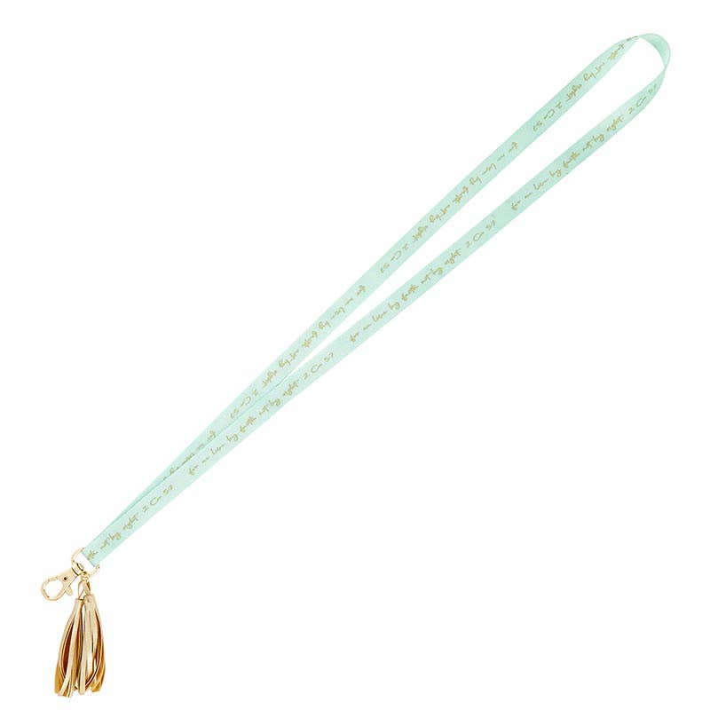 We Live By Faith Lanyard