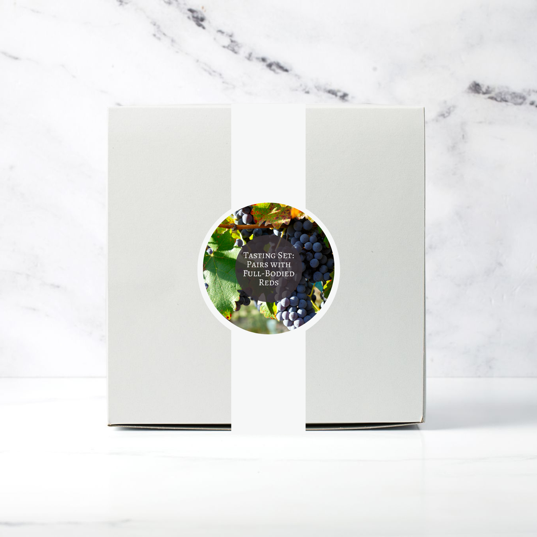 Full-Bodied Red Wines Tasting Set