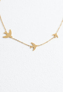 Sparrow Gold Necklace