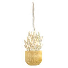 Load image into Gallery viewer, Plant Lady Brass Ornament
