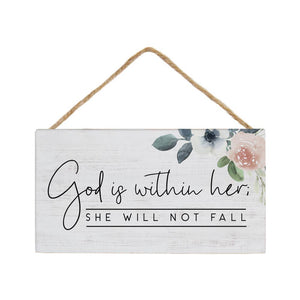 God Is Within Her She Will Not Fail