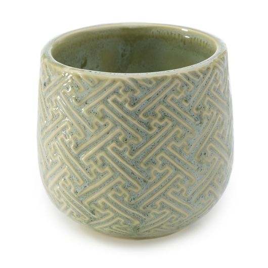 Seafoam Kabasa Pot