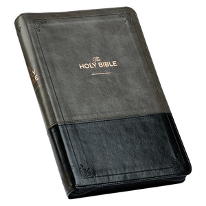 Gray Two Toned Bible