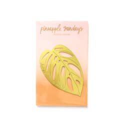 Bookmark - Monstera Adansonii Brass