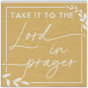 Lord In Prayer - Gift-A-Block