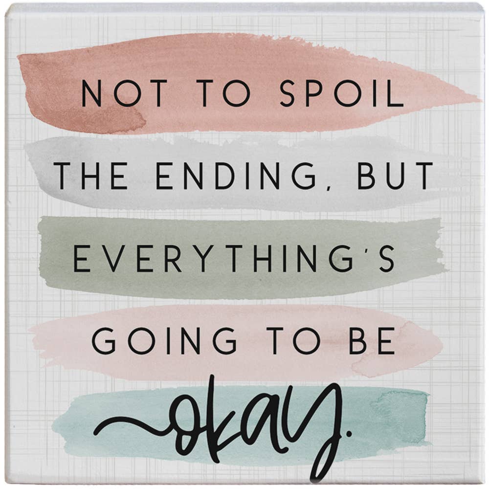 Everything Okay Swash  - Gift-A-Block