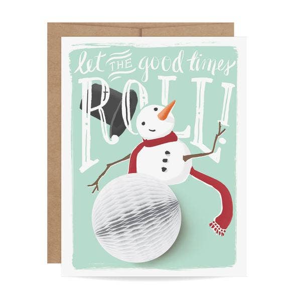 Snowman Pop-up