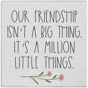 Million Little Things - Gift-A-Block