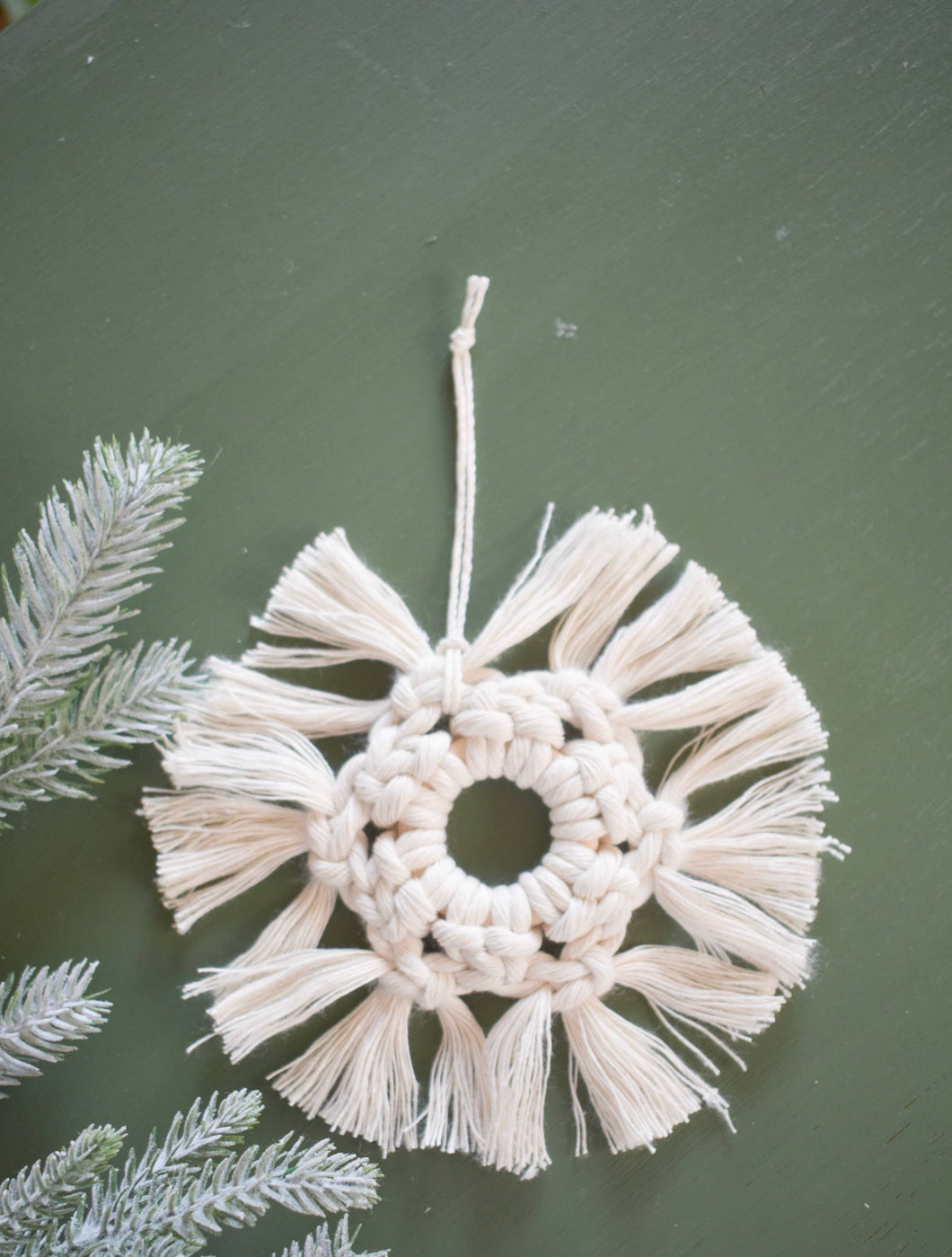 Macrame Ornament