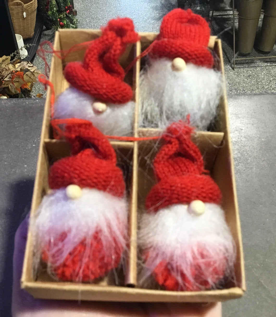 Christmas gnome ornament