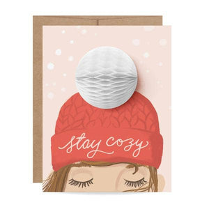 Pom pom pop up card